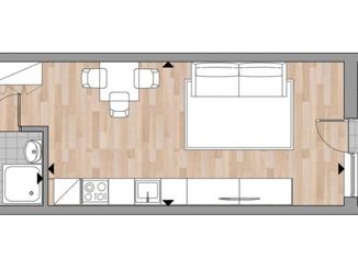 Продам квартиру студию, 28 м2, Анапа, ЖК Южный квартал, Супсехское шоссе, 39к16