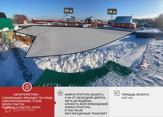 Продажа участка, 6.6 сот., деревня Тураева