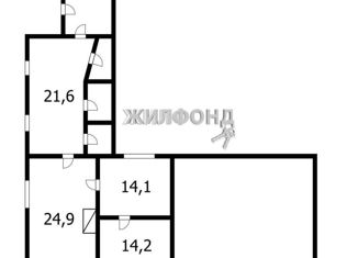 Дом на продажу, 87.6 м2, село Толмачёво, улица Титова