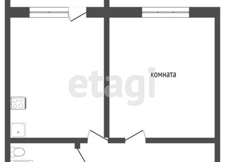 Продаю однокомнатную квартиру, 27 м2, Ростов-на-Дону, Русская улица, 60Л