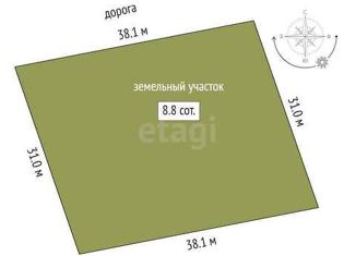 Продается участок, 8.8 сот., СНТ Нефтеснабовец