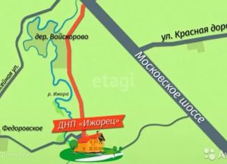 Продаю участок, 10.2 сот., Дачное некоммерческое партнерство Ижорец, Кольская линия