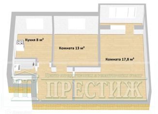 Двухкомнатная квартира на продажу, 41 м2, Шуя, Кооперативная улица, 21