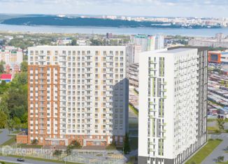 Продается 2-ком. квартира, 55.6 м2, Ижевск, Зелёная улица, 60к2, ЖК Тринити