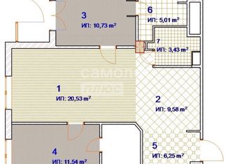 Продается 3-ком. квартира, 73 м2, Москва, Мытная улица, 7с1