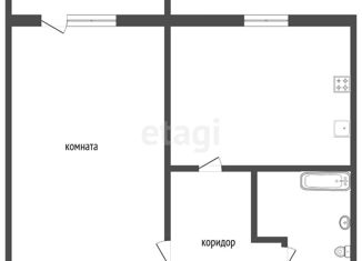 1-комнатная квартира на продажу, 41 м2, Омск, улица Малиновского, 23к1, ЖК Модерн-2