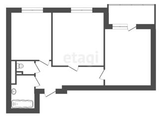 Продаю двухкомнатную квартиру, 60 м2, Мурино, Воронцовский бульвар, 8, ЖК Гринландия