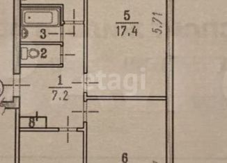 Продам 3-ком. квартиру, 63 м2, Омск, улица Лукашевича, 11А, Кировский округ