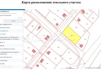 Продаю участок, 19.86 сот., село Малая Зоркальцева, Луговая улица, 9А