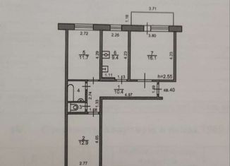 Продаю 3-комнатную квартиру, 70 м2, Михайловск, улица Ленина, 197