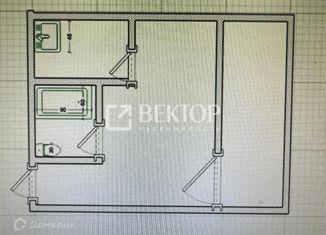 Продаю двухкомнатную квартиру, 41.6 м2, посёлок Мисково, улица Некрасова, 7