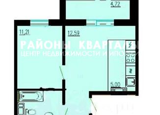 Продается 2-комнатная квартира, 40 м2, Челябинск, улица Дмитрия Неаполитанова, 36, ЖК Вместе