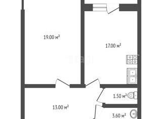 Продается 1-комнатная квартира, 57 м2, Самара, Черемшанская улица, 162, метро Безымянка