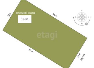 Участок на продажу, 16 сот., село Амурское, улица Дружбы, 22