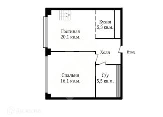 Продам 2-комнатную квартиру, 67 м2, Москва, ЖК Событие, улица Янковского, 1к3