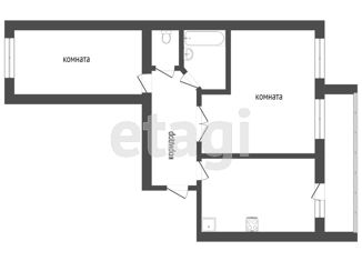 Продажа двухкомнатной квартиры, 52.7 м2, Тобольск, микрорайон 7А, 39Б