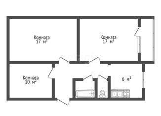 Продам трехкомнатную квартиру, 64 м2, Тольятти, Революционная улица, 30, Автозаводский район