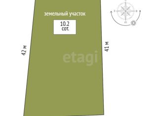 Продажа участка, 10.2 сот., деревня Ушакова, Молодёжный переулок