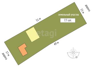 Участок на продажу, 7.7 сот., СТ Ангарка