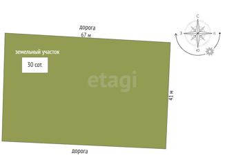 Продажа земельного участка, 30 сот., Родниковское сельское поселение