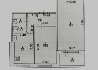Продается комната, 48 м2, Тверь, Пролетарская набережная, 12/2, Пролетарский район