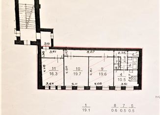 3-ком. квартира на продажу, 92.3 м2, Санкт-Петербург, Тарасова улица, 11, Тарасова улица