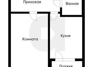 Продаю 1-комнатную квартиру, 44.89 м2, Краснодар, улица Генерала Петрова, 2/Алит1, ЖК Калина-парк