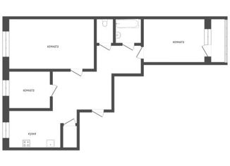 Продажа 3-комнатной квартиры, 63 м2, Курган, 6-й микрорайон, 6, Заозёрный район