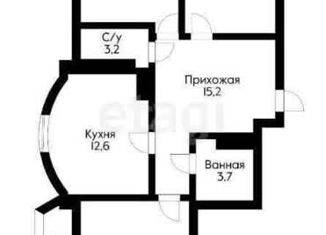 Продам трехкомнатную квартиру, 92.6 м2, Краснодар, улица 9 Мая, 48/1к2, улица 9 Мая