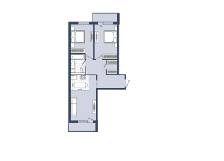 Продаю 2-комнатную квартиру, 76 м2, село Сукко, улица Николая Кондратенко, 23