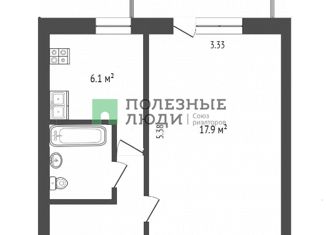 Продам однокомнатную квартиру, 34 м2, Вологда, проспект Победы, 99