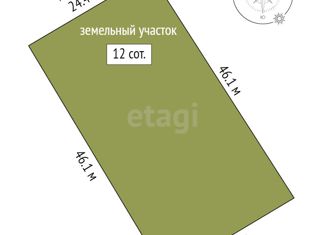 Участок на продажу, 12 сот., СНТ Радуга