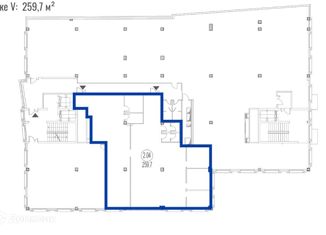 Офис в аренду, 259.7 м2, Санкт-Петербург, улица Марата, 69-71, метро Лиговский проспект