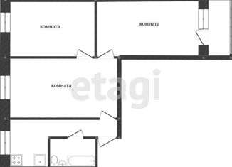 Продам 3-комнатную квартиру, 74 м2, Нижневартовск, Спортивная улица, 13к4