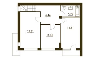 Продается таунхаус, 121 м2, деревня Новоподклетное, Гангутская улица, 3