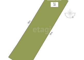 Земельный участок на продажу, 9.2 сот., село Исетское, улица Свердлова