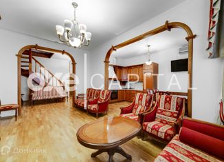 Четырехкомнатная квартира в аренду, 180 м2, Москва, улица Гиляровского, 4к1