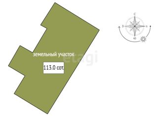 Продажа земельного участка, 113 сот., садоводческое некоммерческое товарищество Придорожное, садоводческое некоммерческое товарищество Придорожное, 19