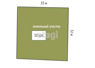Продается участок, 10 сот., дачный массив Новозбурьевка, 39-я улица