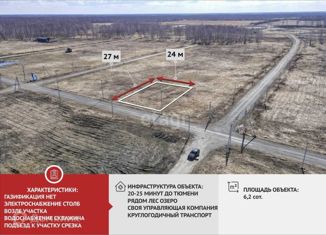 Продаю земельный участок, 6.2 сот., СНТ Солнышко, Рябиновая улица