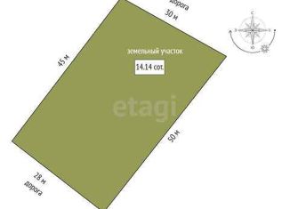 Продажа участка, 14.14 сот., село Каменка