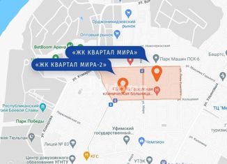 Продам 1-ком. квартиру, 34.6 м2, Уфа, улица Мира, 47, Орджоникидзевский район