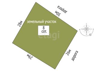 Продается участок, 8 сот., село Салаирка