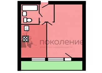 1-комнатная квартира на продажу, 34.4 м2, Москва, улица Крылатские Холмы, 36к1, район Крылатское
