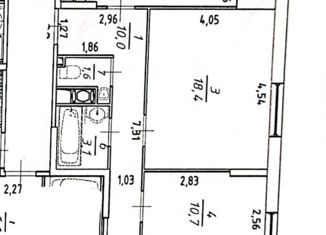 Продается 3-комнатная квартира, 79 м2, Санкт-Петербург, улица Вадима Шефнера, 1к2, улица Вадима Шефнера