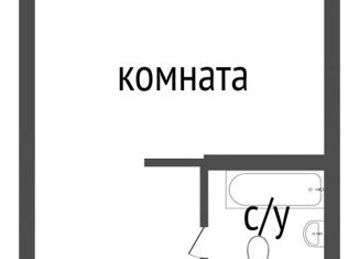 Продается 1-комнатная квартира, 18.5 м2, Курган, улица Тельмана, 8, Западный район