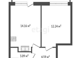 Продажа 1-комнатной квартиры, 33.8 м2, Санкт-Петербург, ЖК Форест Аквилон, Планерная улица, 87к1