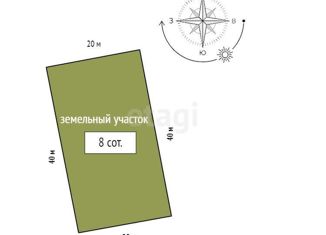 Продаю земельный участок, 8 сот., садоводческое некоммерческое товарищество Нанжуль-3, садоводческое некоммерческое товарищество Нанжуль-3, 487