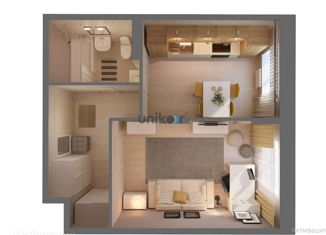 Продажа однокомнатной квартиры, 31 м2, Уфа, улица Зенцова, 105, Ленинский район