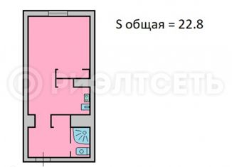 Продажа однокомнатной квартиры, 22.8 м2, Мурманск, Подгорная улица, 54, Первомайский округ